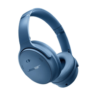 Audífonos Bluetooth Over-Ear Bose QuietComfort, cancelación de ruido, máx. 24h, control de música y llamadas, Blue Dusk